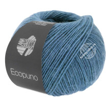 Lana Grossa Ecopuno 076 Тёмно-синий