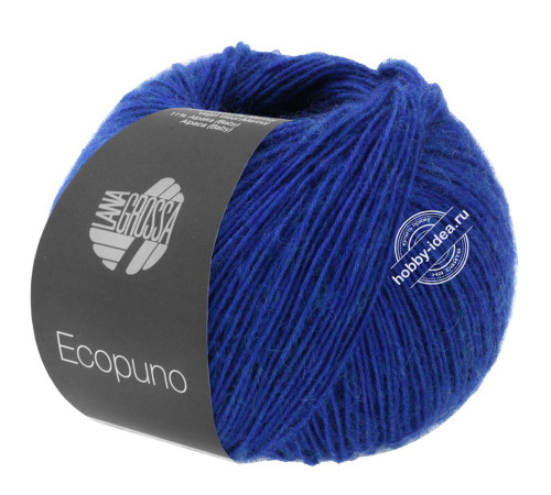 Lana Grossa Ecopuno 086 Синие чернила