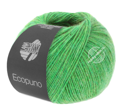 Lana Grossa Ecopuno 087 Весенний зелёный