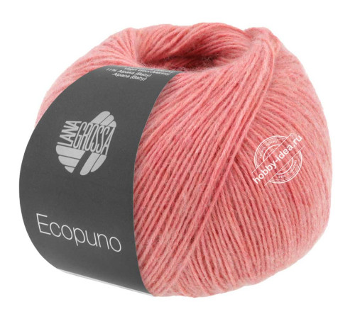 Lana Grossa Ecopuno 091 Розовый лосось