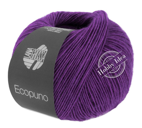 Lana Grossa Ecopuno 206 Тёмно-фиолетовый