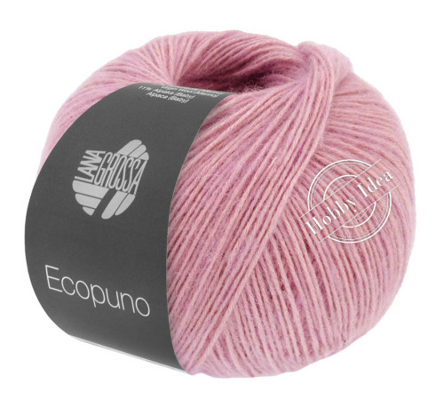 Lana Grossa Ecopuno 208 Розовая гвоздика