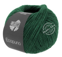 Lana Grossa Ecopuno 210 Насыщенный зелёный