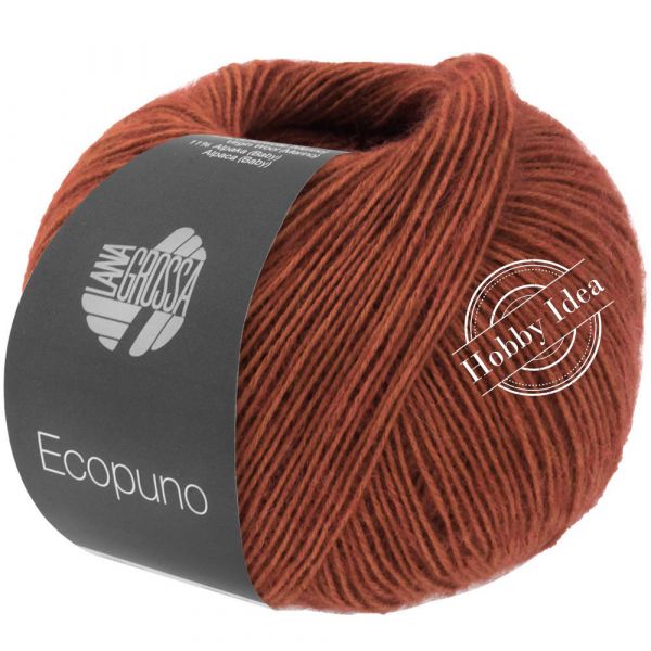 Lana Grossa Ecopuno 211 Терракотово-коричневый из категории Lana Grossa Ecopuno