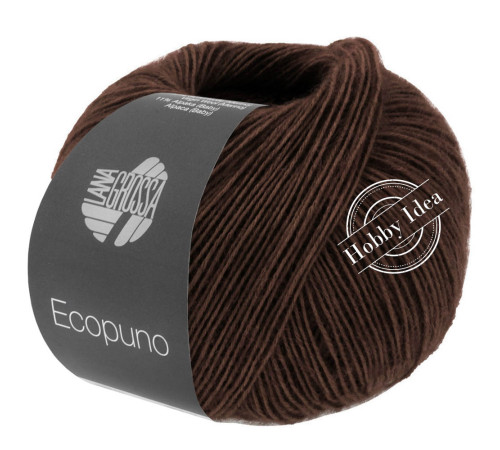 Lana Grossa Ecopuno 212 Тёмно-коричневый