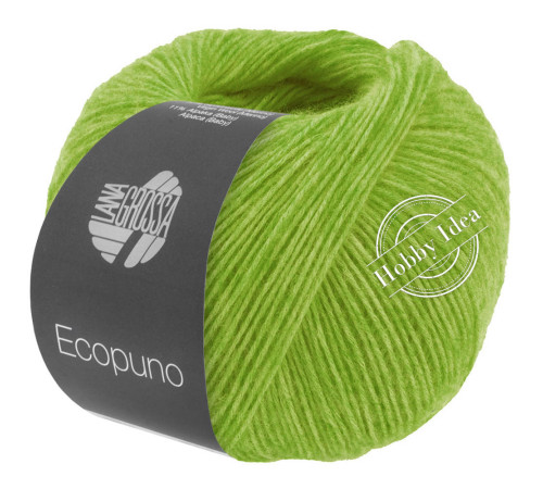 Lana Grossa Ecopuno 215 Яркая зелень
