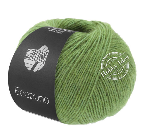 Lana Grossa Ecopuno 225 Зелёная груша