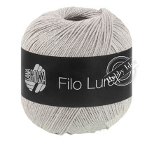 Lana Grossa Filo Lurex 14 Светло-серый