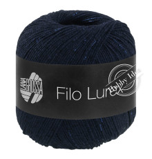 Lana Grossa Filo Lurex 15 Тёмно-синий