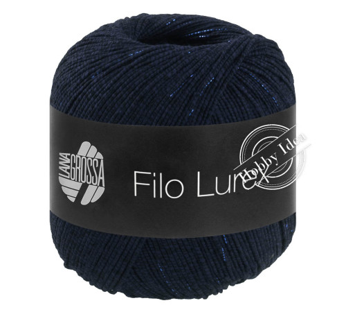 Lana Grossa Filo Lurex 15 Тёмно-синий
