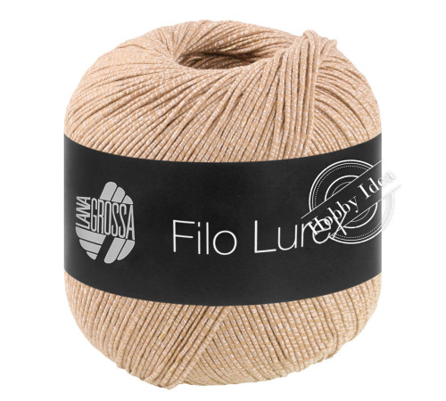 Lana Grossa Filo Lurex 17 Легко коричневый