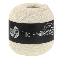 Lana Grossa Filo Paillettes 02 Крем