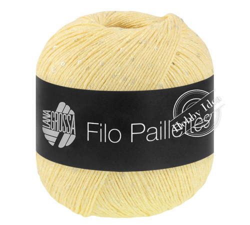 Lana Grossa Filo Paillettes 03 Ванильный