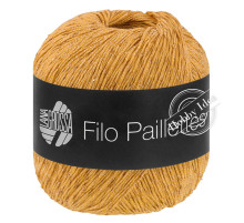 Lana Grossa Filo Paillettes 04 Тёмно-жёлтый