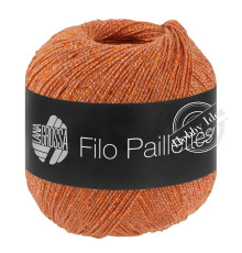 Lana Grossa Filo Paillettes 05 Оранжевый