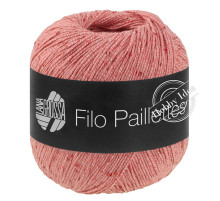 Lana Grossa Filo Paillettes 06 Лососевый