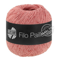 Lana Grossa Filo Paillettes 06 Лососевый