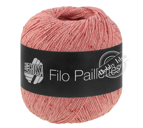 Lana Grossa Filo Paillettes 06 Лососевый