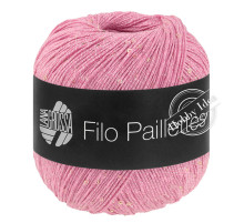 Lana Grossa Filo Paillettes 07 Розовый
