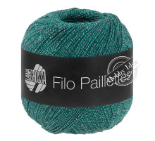 Lana Grossa Filo Paillettes 10 Петроль