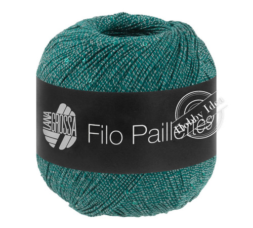 Lana Grossa Filo Paillettes 10 Петроль