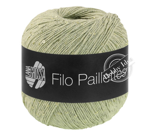 Lana Grossa Filo Paillettes 12 Лайм