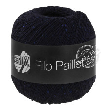Lana Grossa Filo Paillettes 15 Тёмно-синий