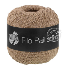 Lana Grossa Filo Paillettes 17 Легко коричневый