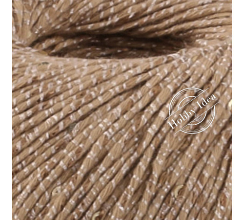 Lana Grossa Filo Paillettes 17 Легко коричневый