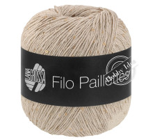 Lana Grossa Filo Paillettes 18 Светло-бежевый