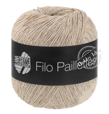 Lana Grossa Filo Paillettes 18 Светло-бежевый