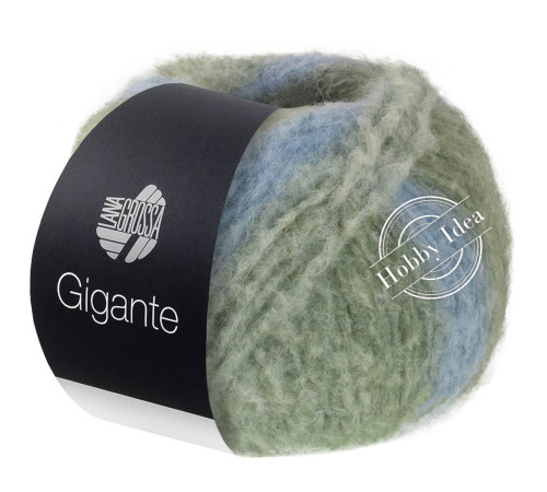 Lana Grossa Gigante 16 Сине-зелёный