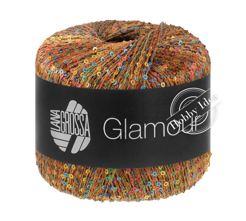 Lana Grossa Glamour 105 Золотисто-коричневый