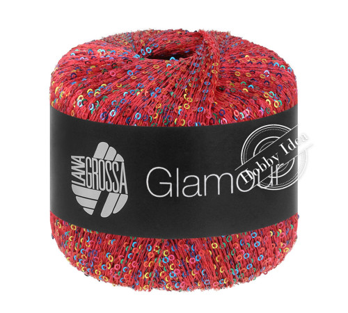 Lana Grossa Glamour 112 Светло-красный