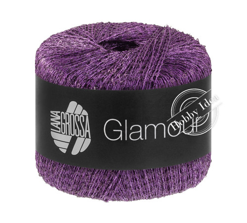 Lana Grossa Glamour 21 Тёмно-фиолетовый