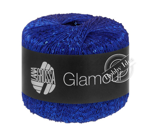 Lana Grossa Glamour 23 Королевский синий