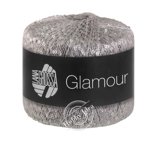 Lana Grossa Glamour 01 Серый