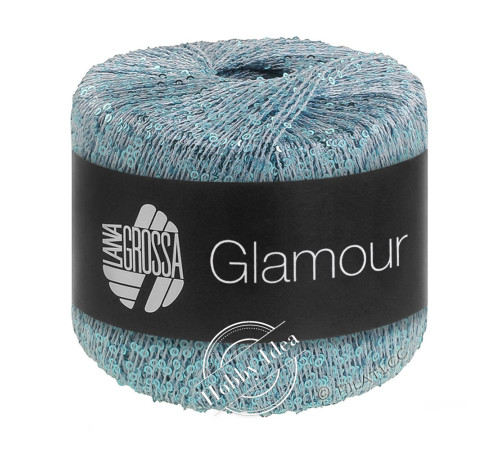 Lana Grossa Glamour 04 Бледно-голубой