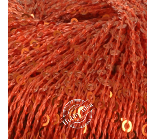 Lana Grossa Glamour 07 Красно-оранжевый