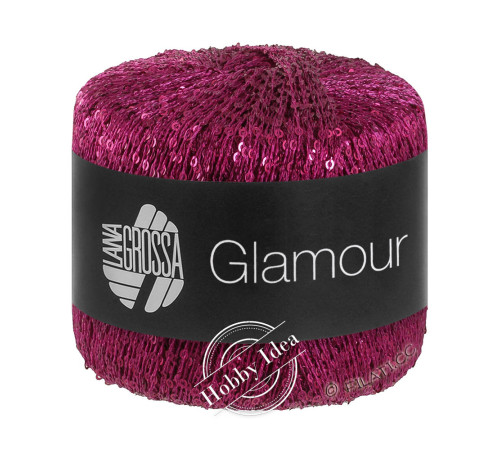 Lana Grossa Glamour 08 Ягодный
