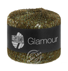 Lana Grossa Glamour 17 Тёмно-оливковый