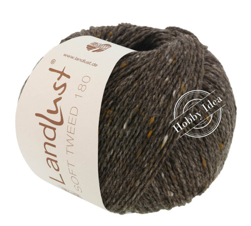 Lana Grossa Landlust Soft Tweed 180 103 Серо-коричневый