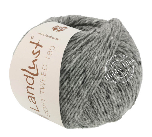 Lana Grossa Landlust Soft Tweed 180 104 Серый