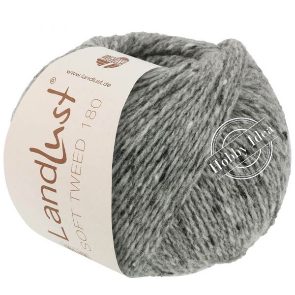 Lana Grossa Landlust Soft Tweed 180 104 Серый из категории Lana Grossa Landlust Soft Tweed 180
