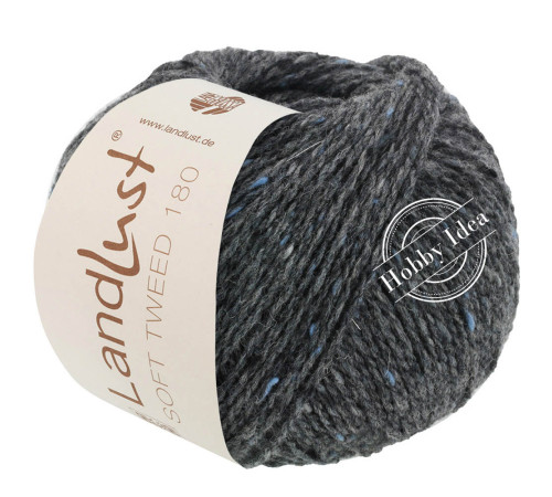 Lana Grossa Landlust Soft Tweed 180 105 Антрацит