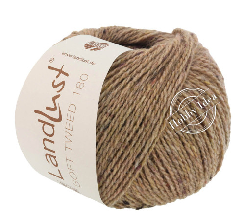 Lana Grossa Landlust Soft Tweed 180 109 Коричневый