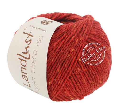 Lana Grossa Landlust Soft Tweed 180 111 Красный