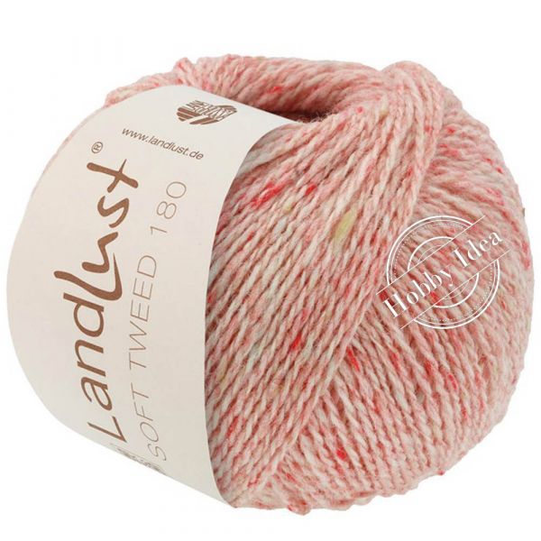 Lana Grossa Landlust Soft Tweed 180 112 Бледно красный из категории Lana Grossa Landlust Soft Tweed 180