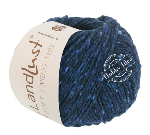 Lana Grossa Landlust Soft Tweed 180 114 Синий