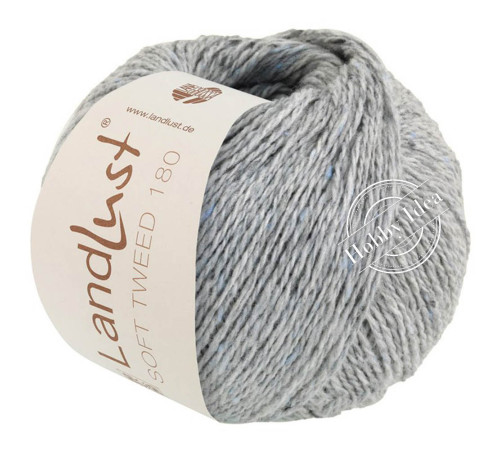 Lana Grossa Landlust Soft Tweed 180 117 Светло-серый